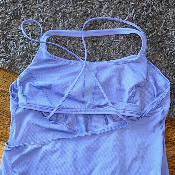 Lululemon Periwinkle Flow and Go Tank In Lullaby Size 4 - Picture 13 of 14